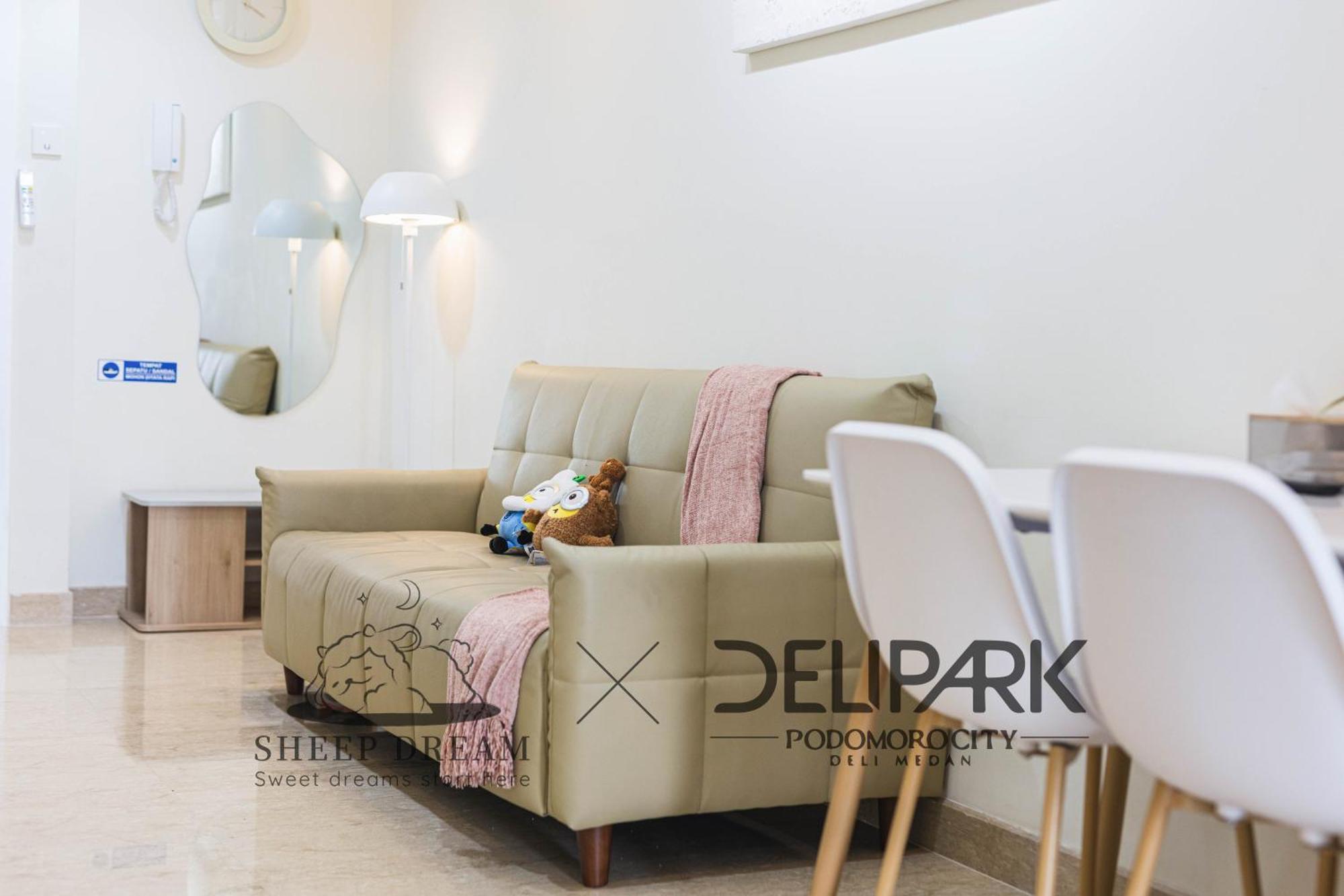 Delipark Mall Luas 60Meter 2Kamar Liberty Lt9 Apartment Medan Exterior photo