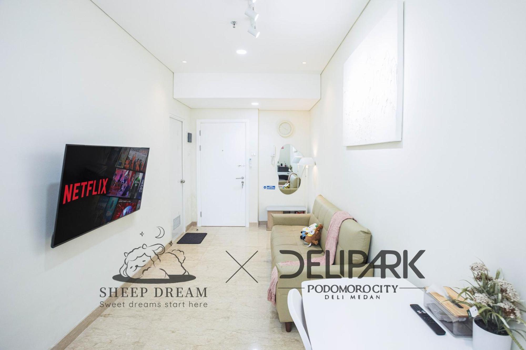 Delipark Mall Luas 60Meter 2Kamar Liberty Lt9 Apartment Medan Exterior photo